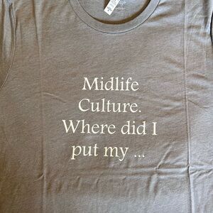 Funny middle age tee